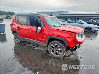 Czwarte zdjęcie samochodu z boku: 2016 JEEP RENEGADE LIMITED VIN:ZACCJBDT8GPD03798 - miniatura