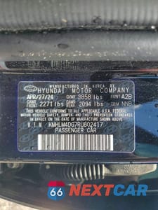Zdjęcie 13 z 13 samochodu: 2024 HYUNDAI ELANTRA SEL VIN:KMHLM4DG7RU802417 - miniatura