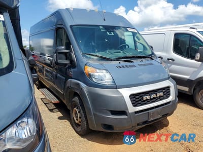 Czwarte zdjęcie samochodu z boku: 2021 RAM PROMASTER 3500 DELIVERY VAN VIN:3C6MRVJG9ME549460 - miniatura