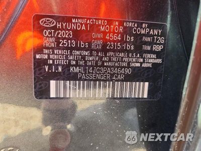 Zdjęcie 12 z 12 samochodu: 2023 HYUNDAI SONATA N LINE VIN:KMHL14JC3PA346490 - miniatura