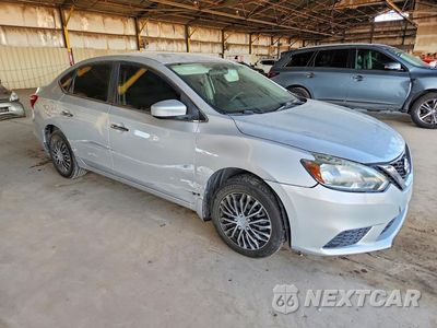 Czwarte zdjęcie samochodu z boku: 2019 NISSAN SENTRA S VIN:3N1AB7AP6KY210262 - miniatura