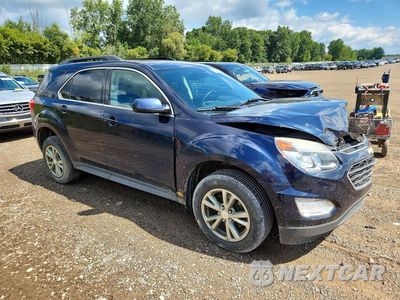 Czwarte zdjęcie samochodu z boku: 2017 CHEVROLET EQUINOX LT VIN:2GNFLFEK7H6292514 - miniatura