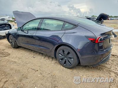 Drugie zdjęcie samochodu z przodu: 2025 TESLA MODEL 3 VIN:5YJ3E1EA6SF977203 - miniatura