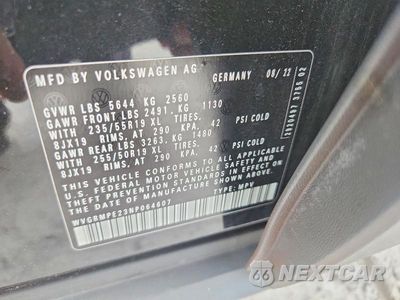 Zdjęcie 14 z 14 samochodu: 2022 VOLKSWAGEN ID.4 PRO VIN:WVGRMPE23NP064607 - miniatura