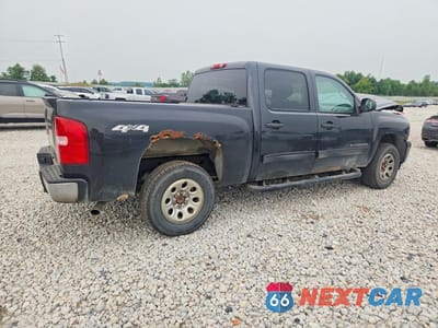 Trzecie zdjęcie samochodu z tyłu: 2010 CHEVROLET SILVERADO K1500 LS VIN:3GCRKREA7AG237797 - miniatura