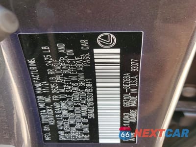 Zdjęcie 12 z 12 samochodu: 2025 LEXUS ES 350 BASE VIN:58ADZ1B16SU193841 - miniatura