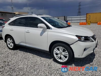 Czwarte zdjęcie samochodu z boku: 2015 LEXUS RX 350 BASE VIN:JTJBK1BA1F2465542 - miniatura