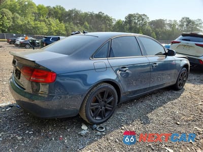Trzecie zdjęcie samochodu z tyłu: 2011 AUDI A4 PREMIUM VIN:WAUBFAFL7BN010915 - miniatura