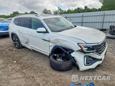 Czwarte zdjęcie samochodu z boku: 2026 VOLKSWAGEN ATLAS SEL PREMIUM R-LINE VIN:1V2FN2CA8TC501215 - miniatura