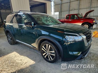 Czwarte zdjęcie samochodu z boku: 2023 NISSAN PATHFINDER PLATINUM VIN:5N1DR3DGXPC229810 - miniatura
