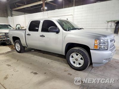Czwarte zdjęcie samochodu z boku: 2010 CHEVROLET SILVERADO K1500 LT VIN:3GCRKSE32AG161401 - miniatura