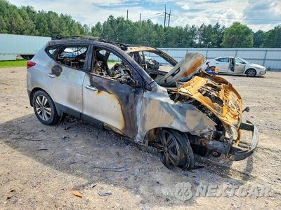 Czwarte zdjęcie samochodu z boku: 2014 HYUNDAI TUCSON LIMITED VIN:KM8JUCAG2EU862203 - miniatura