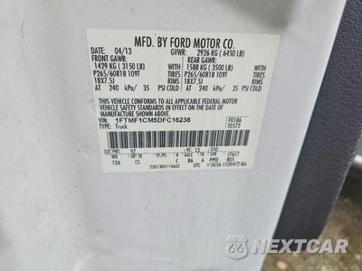 Zdjęcie 12 z 12 samochodu: 2013 FORD F150 VIN:1FTMF1CM5DFC16238 - miniatura