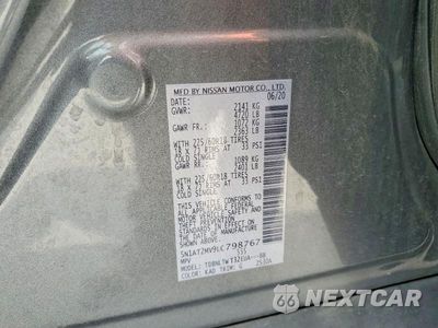 Zdjęcie 13 z 13 samochodu: 2020 NISSAN ROGUE SV VIN:5N1AT2MV9LC798767 - miniatura