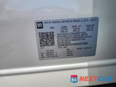 Zdjęcie 14 z 14 samochodu: 2022 CHEVROLET BLAZER RS VIN:3GNKBERSXNS237364 - miniatura