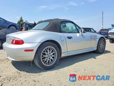 Trzecie zdjęcie samochodu z tyłu: 2002 BMW Z3 2.5 VIN:4USCN334X2LK52140 - miniatura