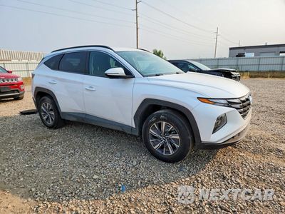 Czwarte zdjęcie samochodu z boku: 2022 HYUNDAI TUSON BLUE VIN:KM8JBCA14NU051228 - miniatura