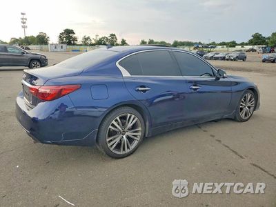 Trzecie zdjęcie samochodu z tyłu: 2021 INFINITI Q50 SENSORY VIN:JN1EV7CR2MM753315 - miniatura