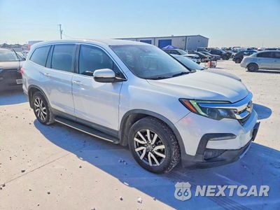 Czwarte zdjęcie samochodu z boku: 2021 HONDA PILOT EX VIN:5FNYF5H31MB006880 - miniatura