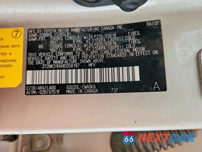 Zdjęcie 13 z 13 samochodu: 2008 LEXUS RX 350 VIN:2T2HK31U48C058187 - miniatura