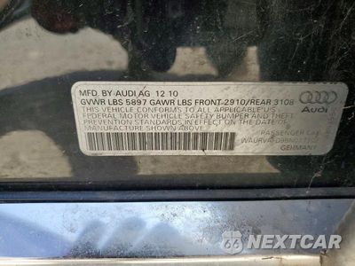 Zdjęcie 12 z 12 samochodu: 2011 AUDI A8 L QUATTRO VIN:WAURVAFD9BN011302 - miniatura
