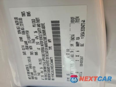 Zdjęcie 13 z 13 samochodu: 2014 FORD ESCAPE TITANIUM VIN:1FMCU0JX6EUC44471 - miniatura