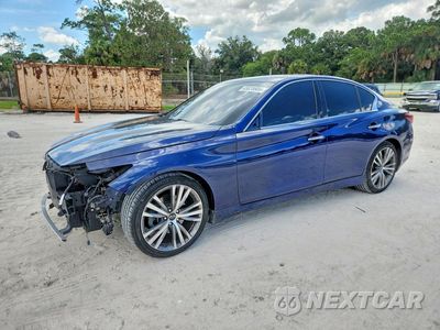 2018 INFINITI Q50 3.0T SPORT JN1EV7AR4JM436540 - główne zdjęcie licytacji z USA - miniatura