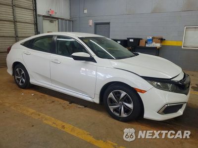 Czwarte zdjęcie samochodu z boku: 2020 HONDA CIVIC LX VIN:19XFC2F64LE006226 - miniatura