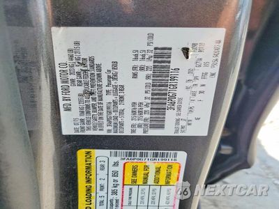 Zdjęcie 12 z 12 samochodu: 2016 FORD FUSION S VIN:3FA6P0G71GR199116 - miniatura