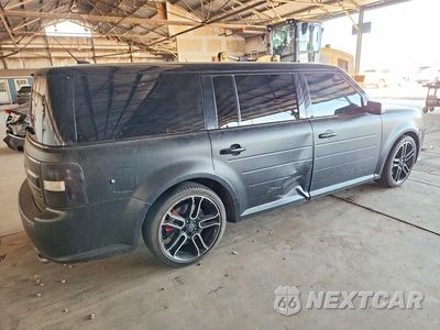 Trzecie zdjęcie samochodu z tyłu: 2019 FORD FLEX SEL VIN:2FMGK5C82KBA24353 - miniatura