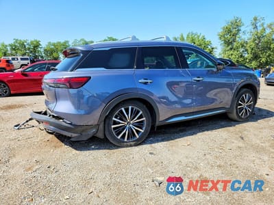 Trzecie zdjęcie samochodu z tyłu: 2024 INFINITI QX60 SENSORY VIN:5N1DL1GS8RC350313 - miniatura