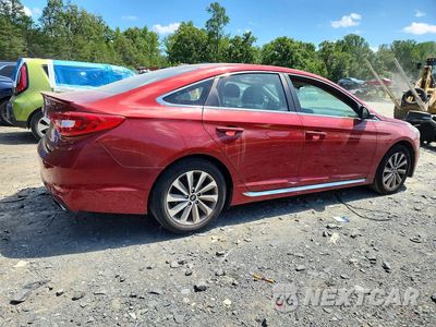 Trzecie zdjęcie samochodu z tyłu: 2015 HYUNDAI SONATA SPORT VIN:5NPE34AF1FH083859 - miniatura