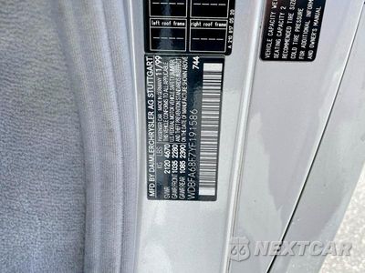 Zdjęcie 10 z 14 samochodu: 2000 MERCEDES-BENZ SL 500 VIN:WDBFA68F7YF191586 - miniatura