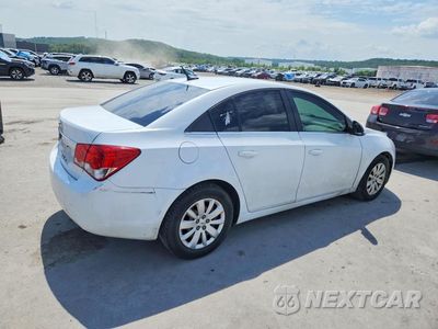 Trzecie zdjęcie samochodu z tyłu: 2011 CHEVROLET CRUZE LS VIN:1G1PC5SH3B7186156 - miniatura