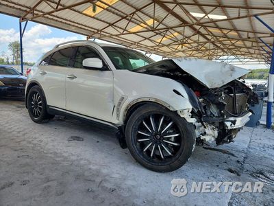 Czwarte zdjęcie samochodu z boku: 2009 INFINITI FX35 BASE VIN:JNRAS18W99M153818 - miniatura