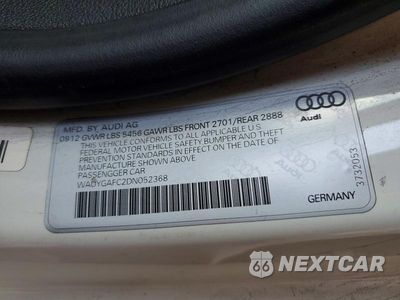 Zdjęcie 12 z 12 samochodu: 2013 AUDI A7 PREMIUM PLUS VIN:WAUYGAFC2DN052368 - miniatura