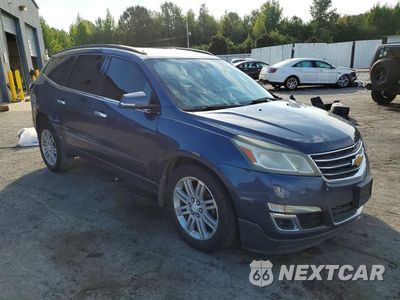 Czwarte zdjęcie samochodu z boku: 2013 CHEVROLET TRAVERSE LT VIN:1GNKVGKD4DJ103304 - miniatura