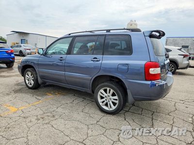 Drugie zdjęcie samochodu z przodu: 2006 TOYOTA HIGHLANDER HYBRID VIN:JTEEW21AX60008098 - miniatura