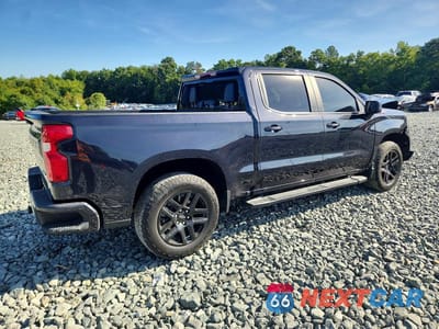 Trzecie zdjęcie samochodu z tyłu: 2024 CHEVROLET SILVERADO K1500 RST VIN:1GCUDEED7RZ374483 - miniatura