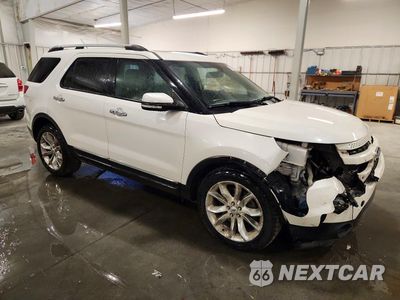 Czwarte zdjęcie samochodu z boku: 2014 FORD EXPLORER LIMITED VIN:1FM5K7F80EGC05107 - miniatura