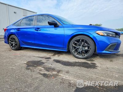 Czwarte zdjęcie samochodu z boku: 2023 HONDA CIVIC SPORT VIN:2HGFE2F54PH515357 - miniatura