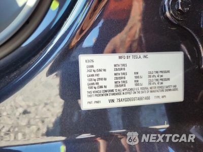 Zdjęcie 12 z 12 samochodu: 2026 TESLA MODEL Y VIN:7SAYGDEE6TA661466 - miniatura