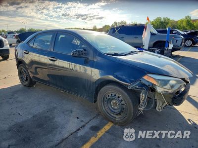 Czwarte zdjęcie samochodu z boku: 2015 TOYOTA COROLLA LE VIN:5YFBURHE2FP348866 - miniatura