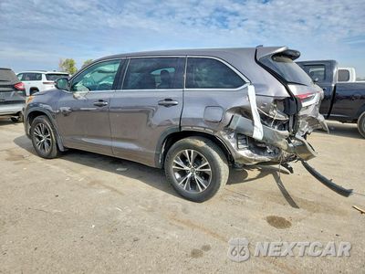 Drugie zdjęcie samochodu z przodu: 2018 TOYOTA HIGHLANDER LE PLUS VIN:5TDBZRFH0JS826815 - miniatura