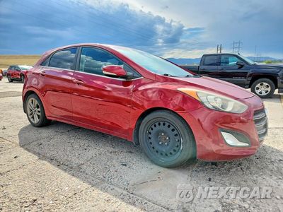 Czwarte zdjęcie samochodu z boku: 2016 HYUNDAI ELANTRA GT BASE VIN:KMHD35LH6GU337116 - miniatura