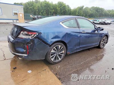Trzecie zdjęcie samochodu z tyłu: 2017 HONDA ACCORD EX VIN:1HGCT1B70HA002617 - miniatura