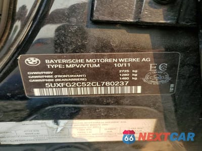 Zdjęcie 14 z 14 samochodu: 2012 BMW X6 XDRIVE35I VIN:5UXFG2C52CL780237 - miniatura