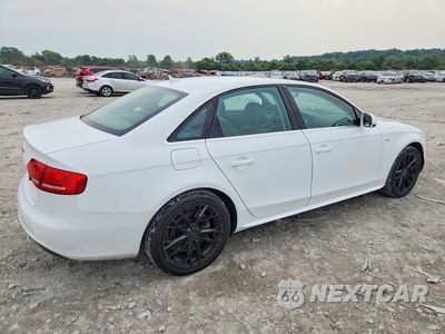Trzecie zdjęcie samochodu z tyłu: 2012 AUDI A4 PREMIUM PLUS VIN:WAUFFAFL2CN001431 - miniatura