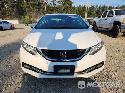 Piąte zdjęcie samochodu w środku: 2015 HONDA CIVIC EXL VIN:19XFB2F90FE261201 - miniatura