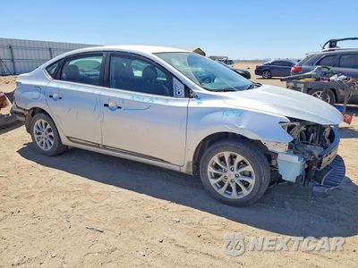 Czwarte zdjęcie samochodu z boku: 2019 NISSAN SENTRA SV VIN:3N1AB7AP4KY332036 - miniatura